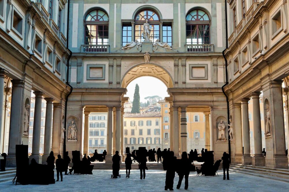 Can you visit the Uffizi Gallery on a rainy day in Florence?