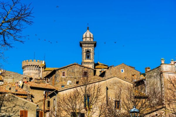 How do you get from Rome to the town of Bracciano?