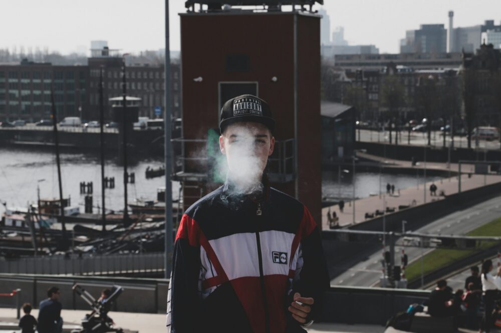 Is it legal to smoke weed in public in Amsterdam?
