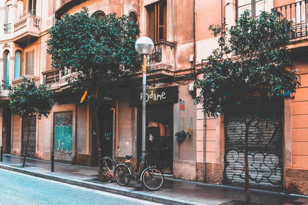 What are the best areas for antique shopping in Barcelona?