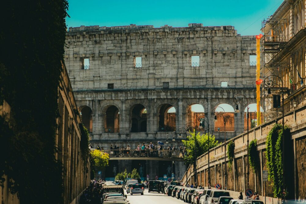 What are the best hotels with views of historic sites in Rome?
