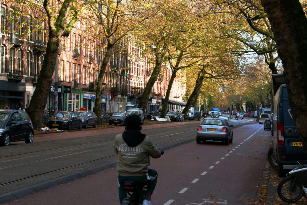 What are the rules for biking in Amsterdam?