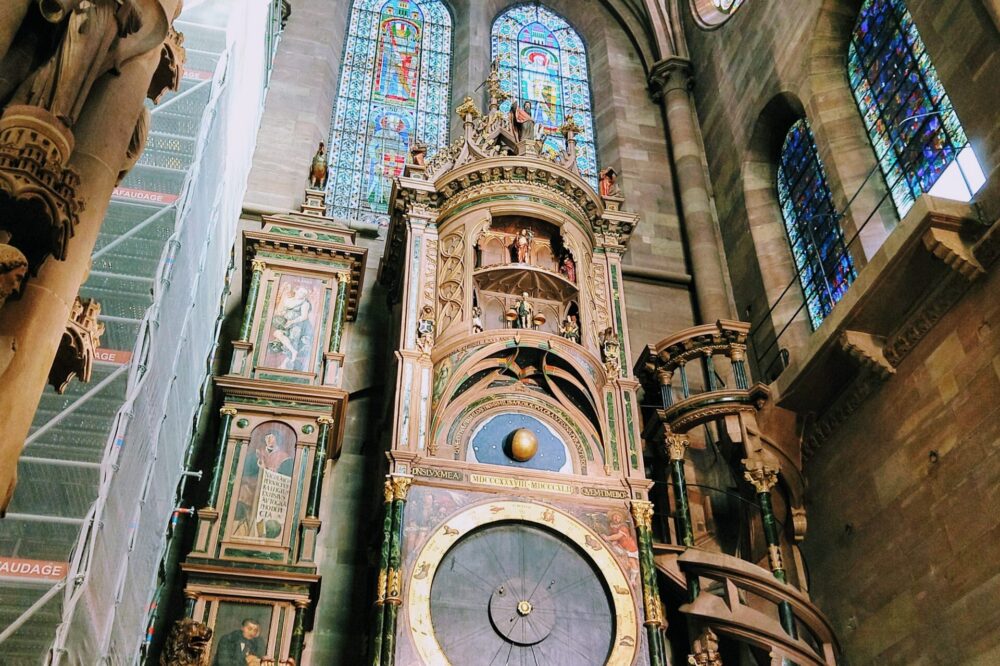 What is the astronomical clock in Strasbourg?