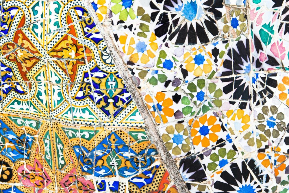 What is the best way to see Barcelona's Corpus Christi flower carpets?