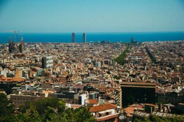 Where can you find the best views of Barcelona from above?