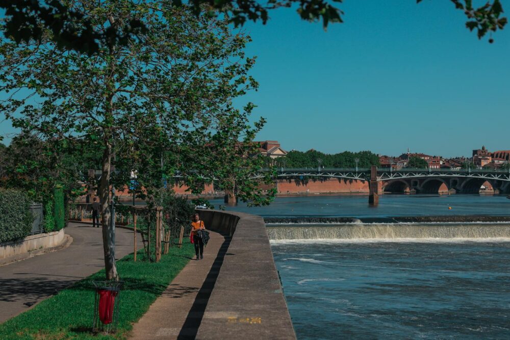 Where to see the Garonne River in Toulouse?