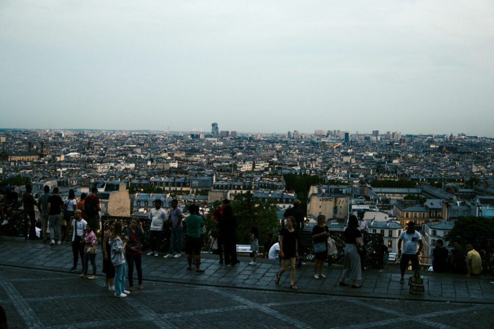 Are crowds smaller in Paris during spring?