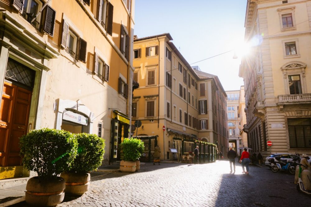 Are there hotels in Rome with a view of St. Peter's Basilica?