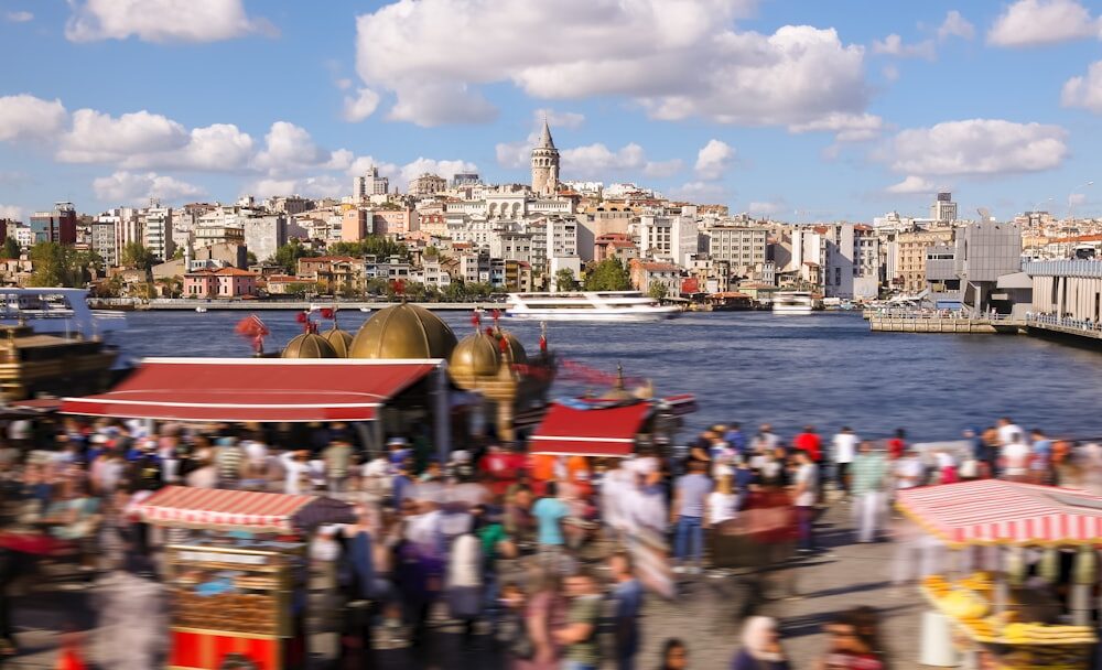 How far is Hagia Sophia from major Istanbul hotels?
