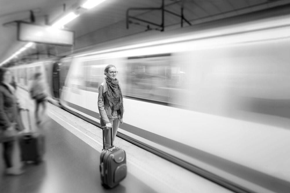 How far is Nice from Cannes by train?