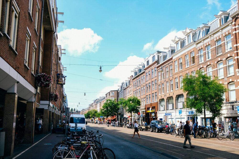 What are the best budget hotels in Amsterdam for a long stay?