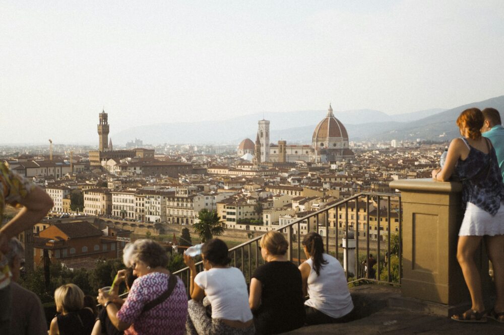 What are the best cafes in Florence to wait out the rain?