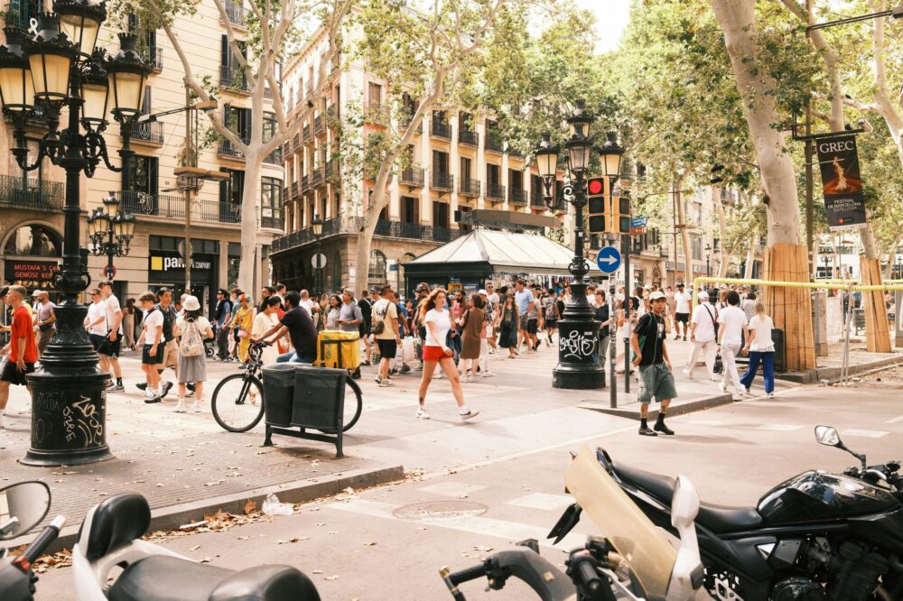 What are the best solo travel hotels in Barcelona for a weekend?