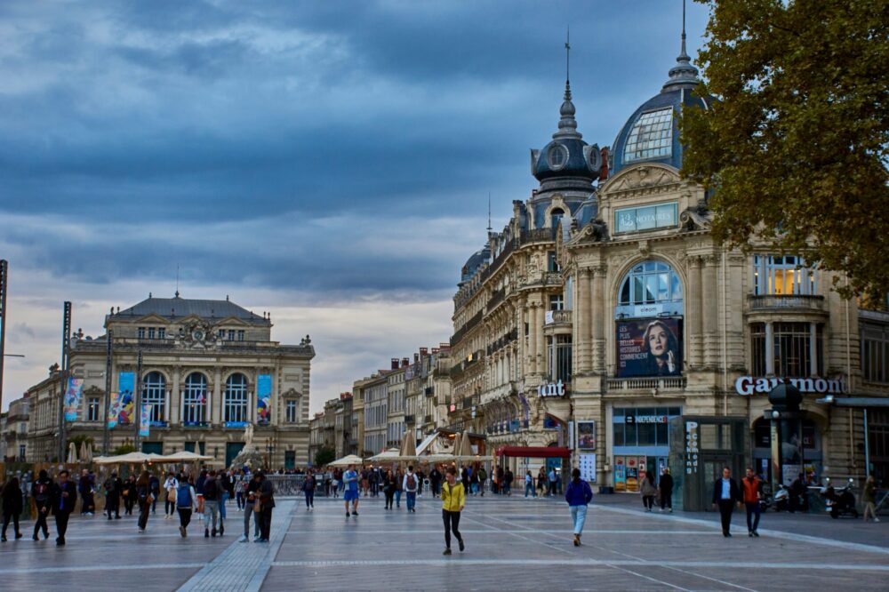 What are the library hours at Montpellier universities?