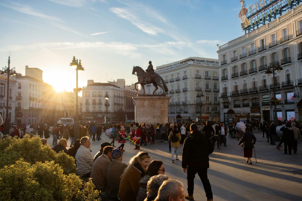 What are the top hotels in Madrid with a garden?