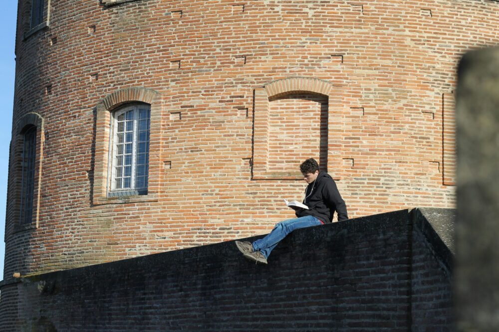 What is the best route for a walking tour of Toulouse's highlights?