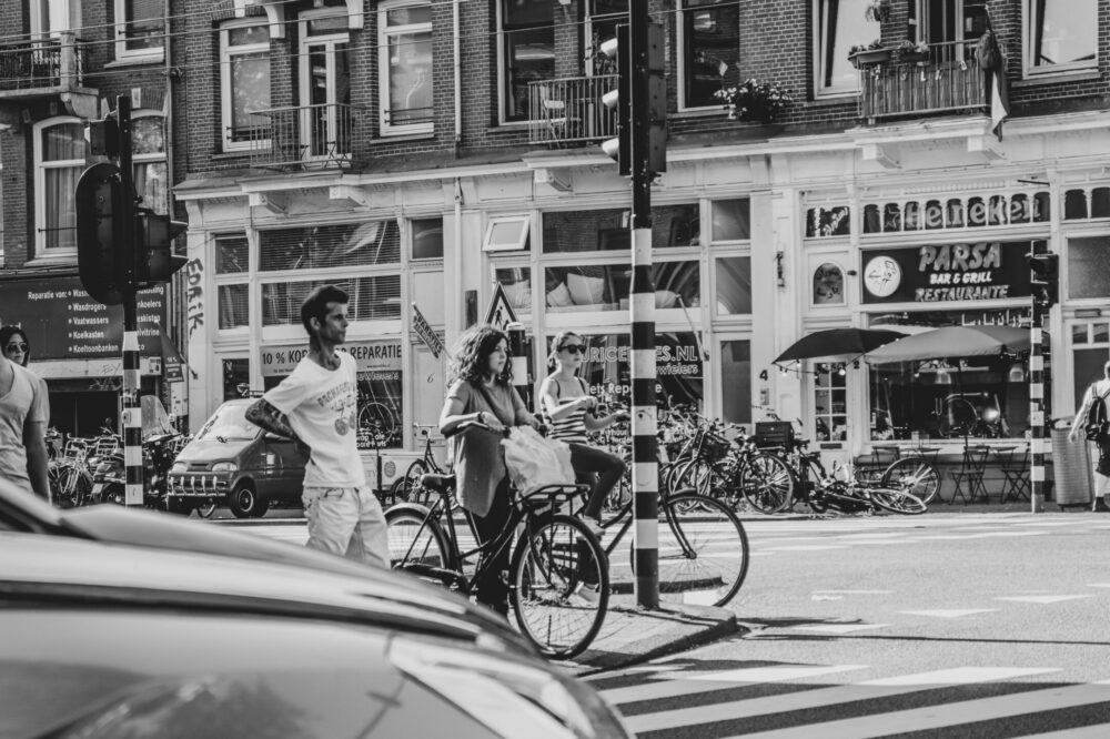 What is the orientation week for new students at Amsterdam universities?