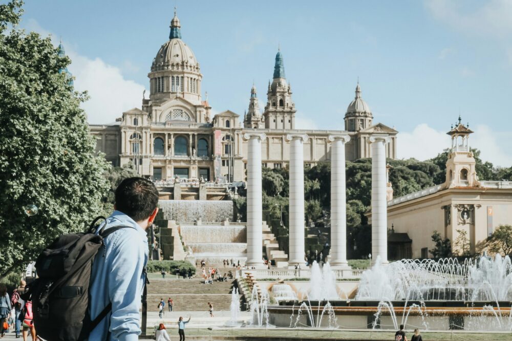 What should I pack for a spring trip to Barcelona?